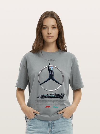 Kimi Mercedes Star Pose Cotton T-shirt