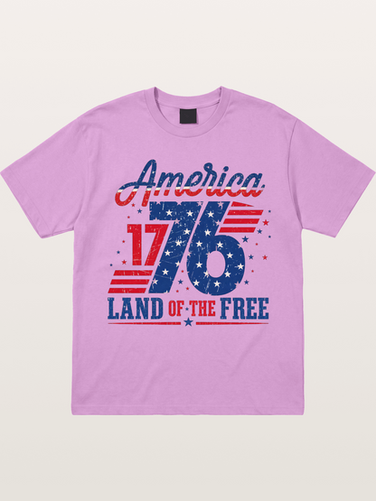 America 1776 Land Of The Free Gildan T-shirt