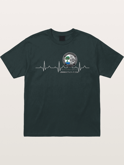 AMG Affalterbach Crest with Pulse Wave Gildan T-shirt