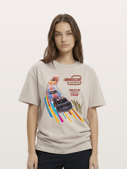 Vintage NASCAR Race Graphic Cotton T-shirt