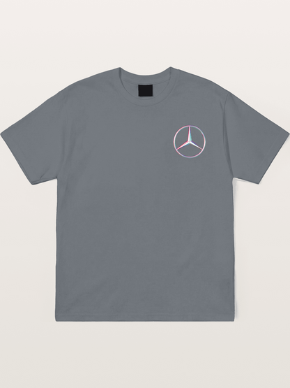 Mercedes Holographic Logo Cotton T-shirt