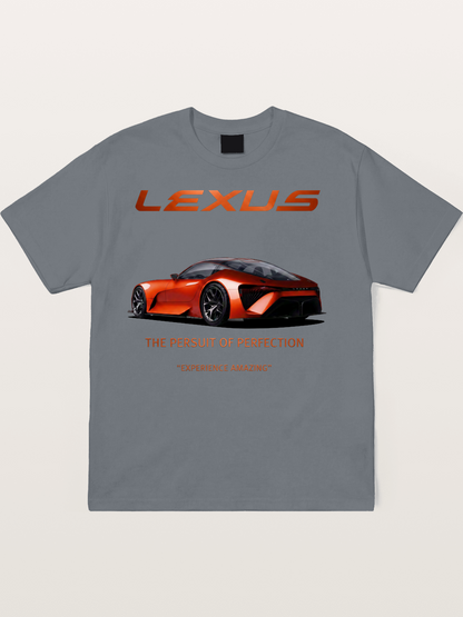 Lexus Concept Car Orange Poster Cotton T-shirt