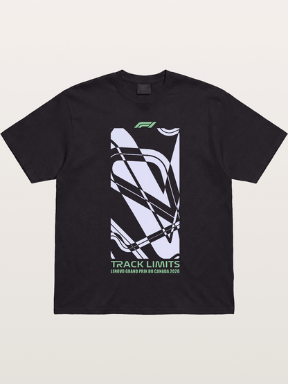 F1 Canada Track Line Art Gildan T-shirt