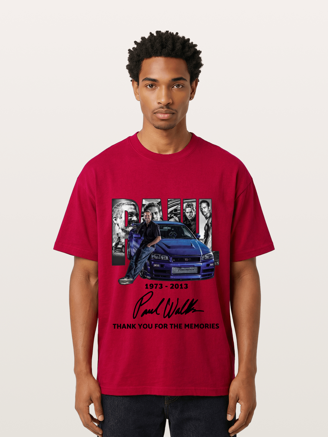 Paul Walker R34 Legacy Gildan T-shirt
