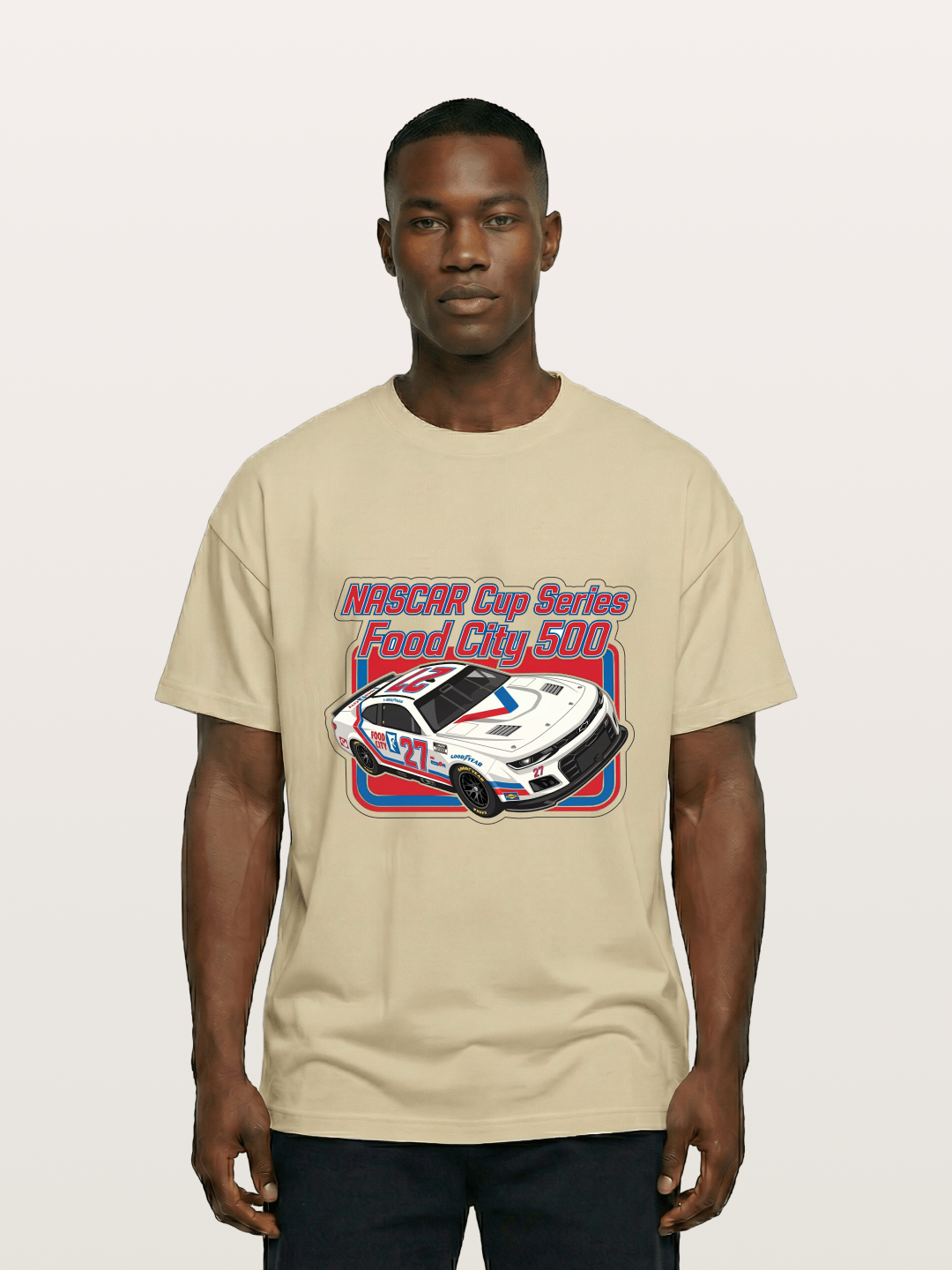 NASCAR Food City 500 Car Gildan T-shirt