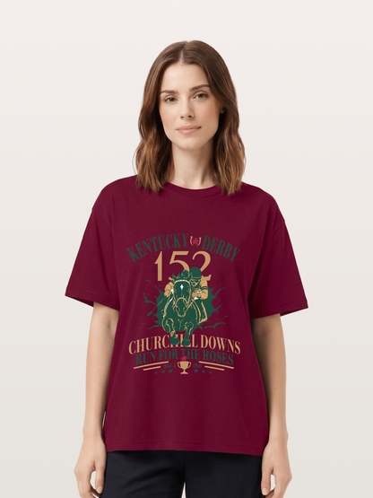 152nd Kentucky Derby Vintage Print Gildan T-shirt