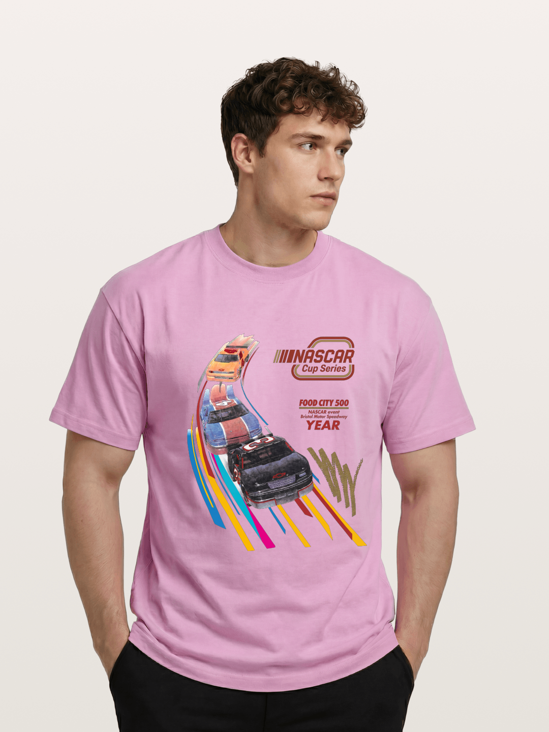 Vintage NASCAR Race Graphic Gildan T-shirt