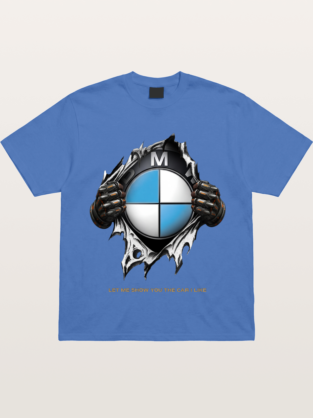 BMW Roundel Tear Through Design Gildan T-shirt