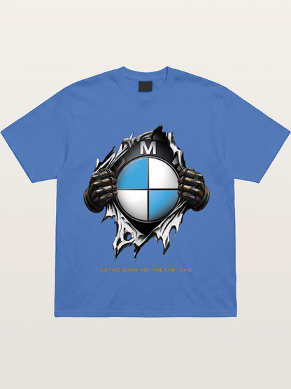 BMW Roundel Tear Through Design Gildan T-shirt