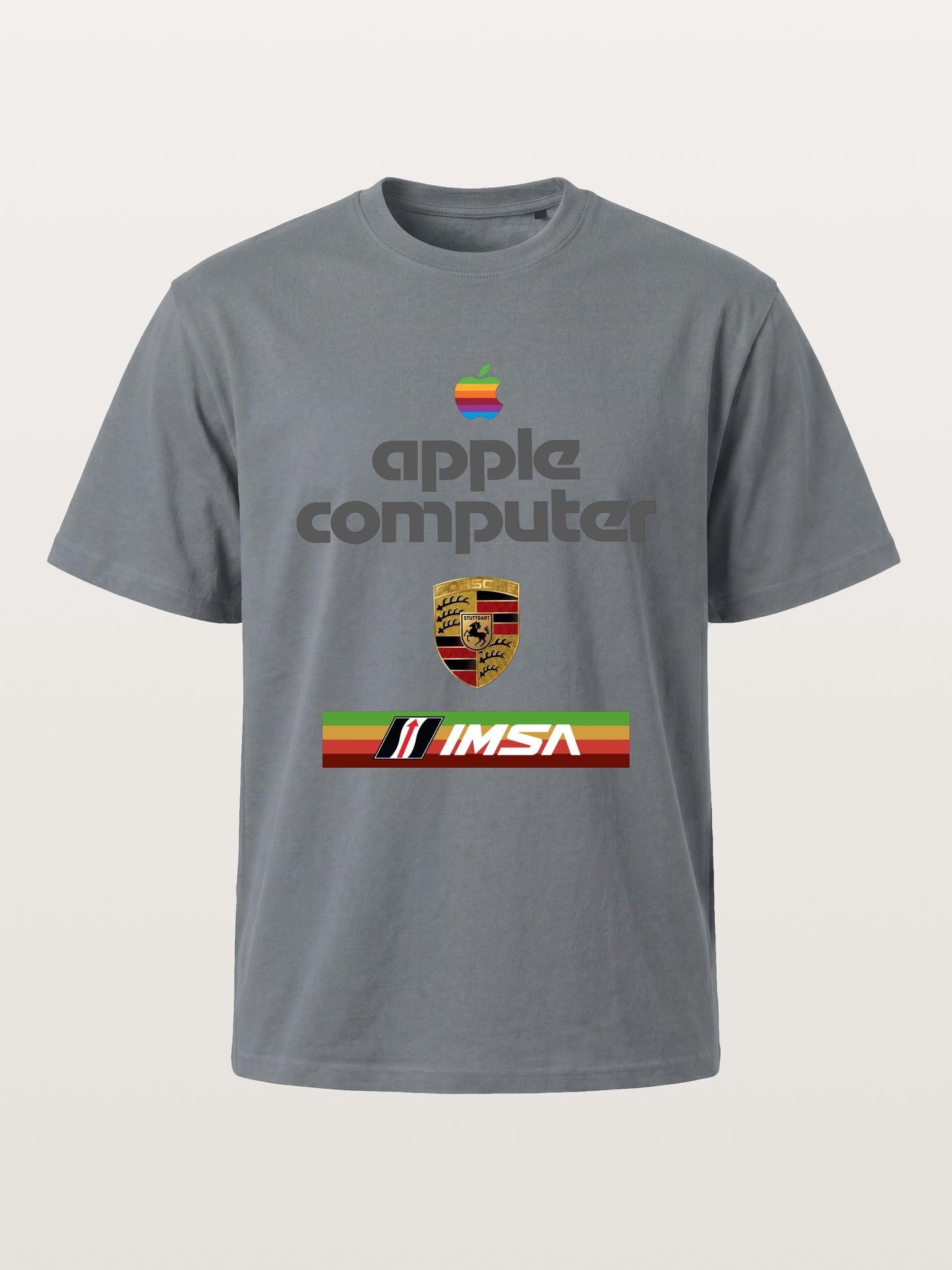 Apple IMSA Porsche Three Brand Combo Cotton T-shirt