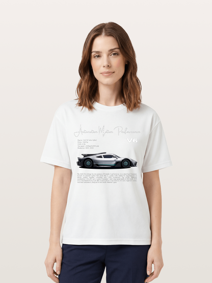 V6 Hybrid Power Cotton T-shirt