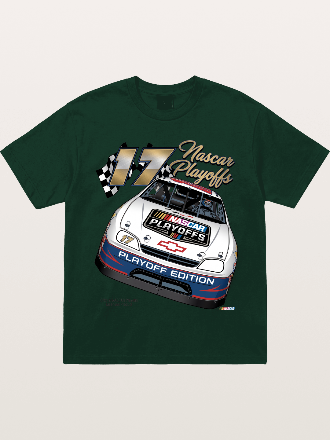 17 Playoff Edition Race Car Gildan T-shirt