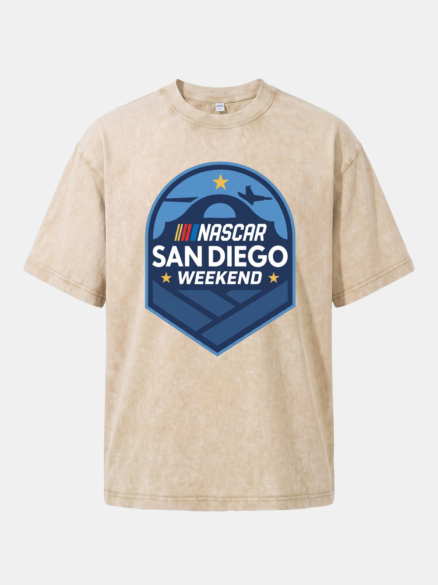 NASCAR San Diego Shield Emblem Washed T-shirt