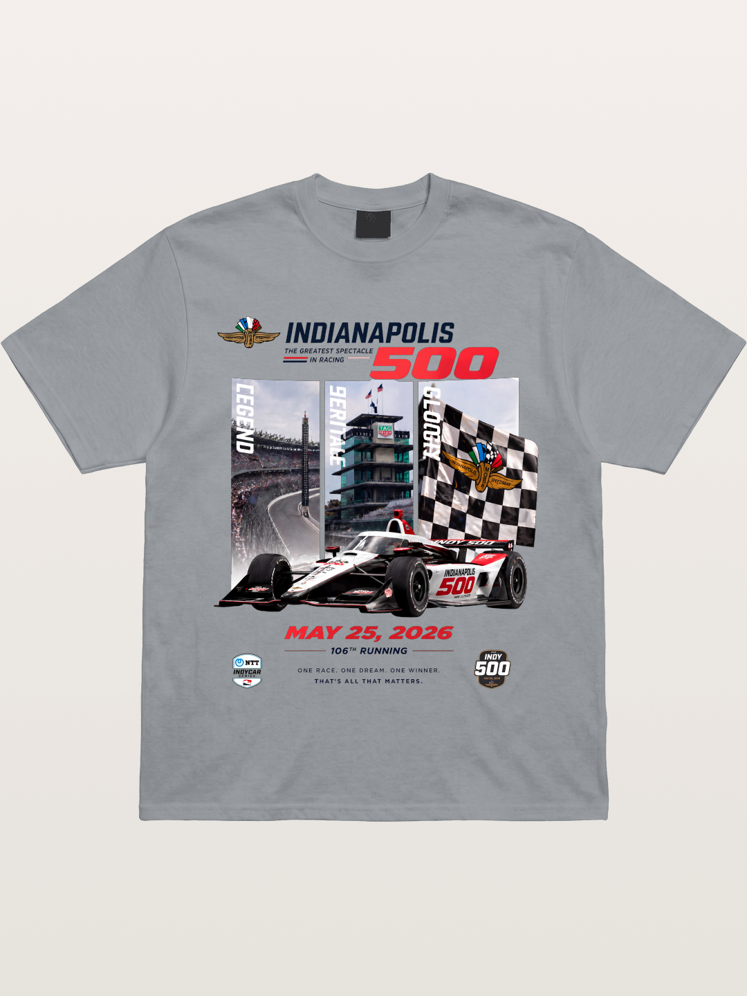 106th Indy 500 Race Day Art Gildan T-shirt