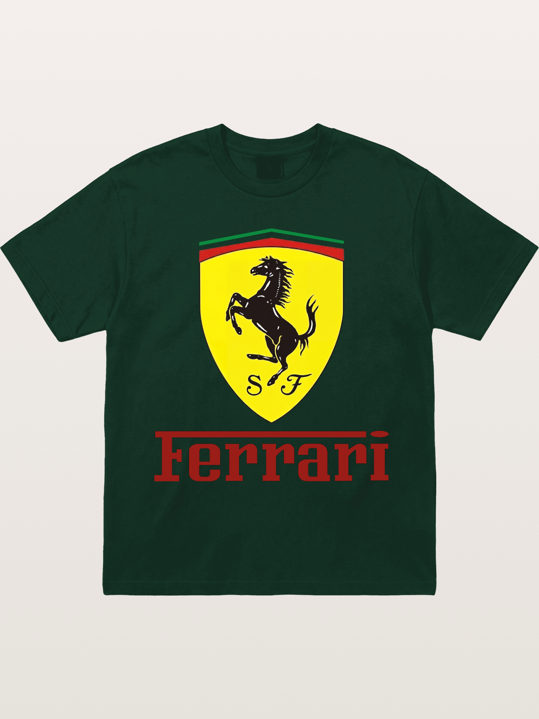 Ferrari Prancing Horse Shield Gildan T-shirt