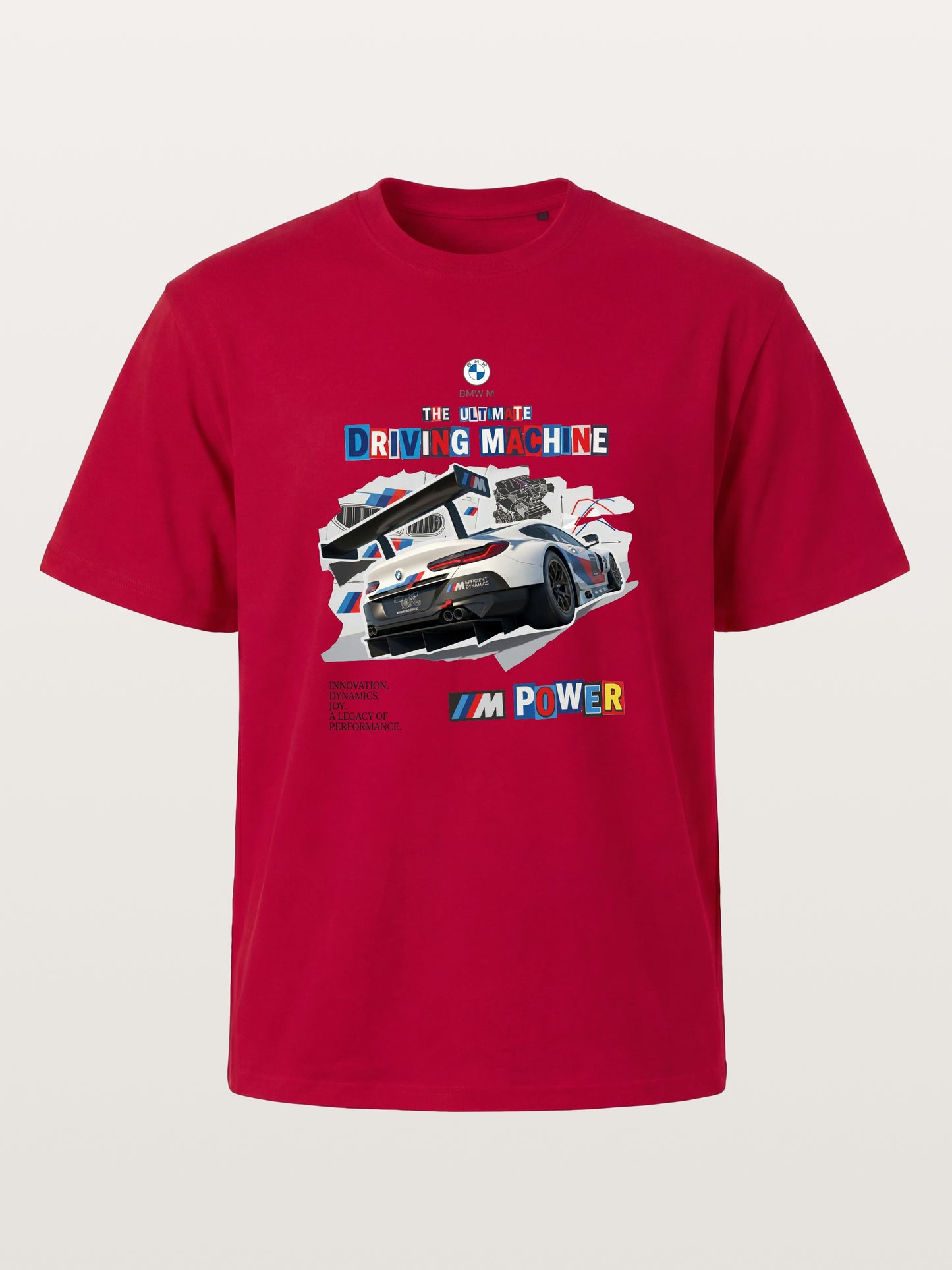 BMW M Power Race Car Art Gildan T-shirt