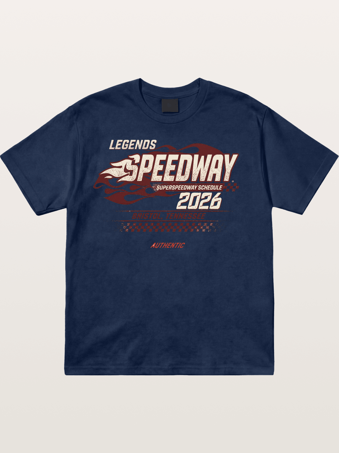 Flame Speedway Cotton T-shirt