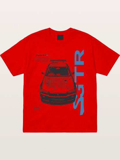 GT-R Sketch Cotton T-shirt