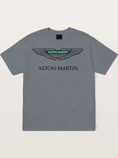 Aston Martin Winged Badge Cotton T-shirt