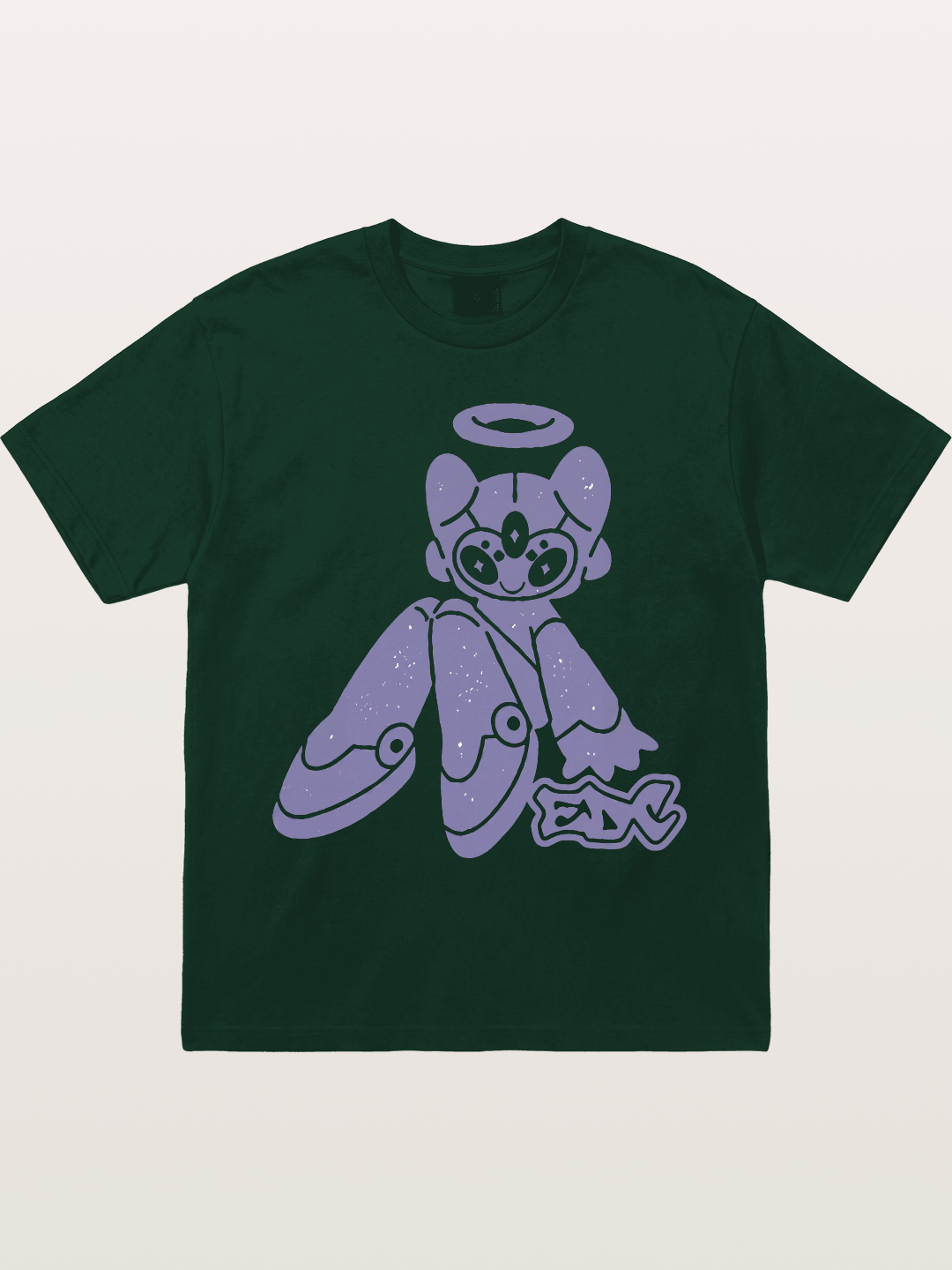 Angel Bear EDC Festival Art Gildan T-shirt