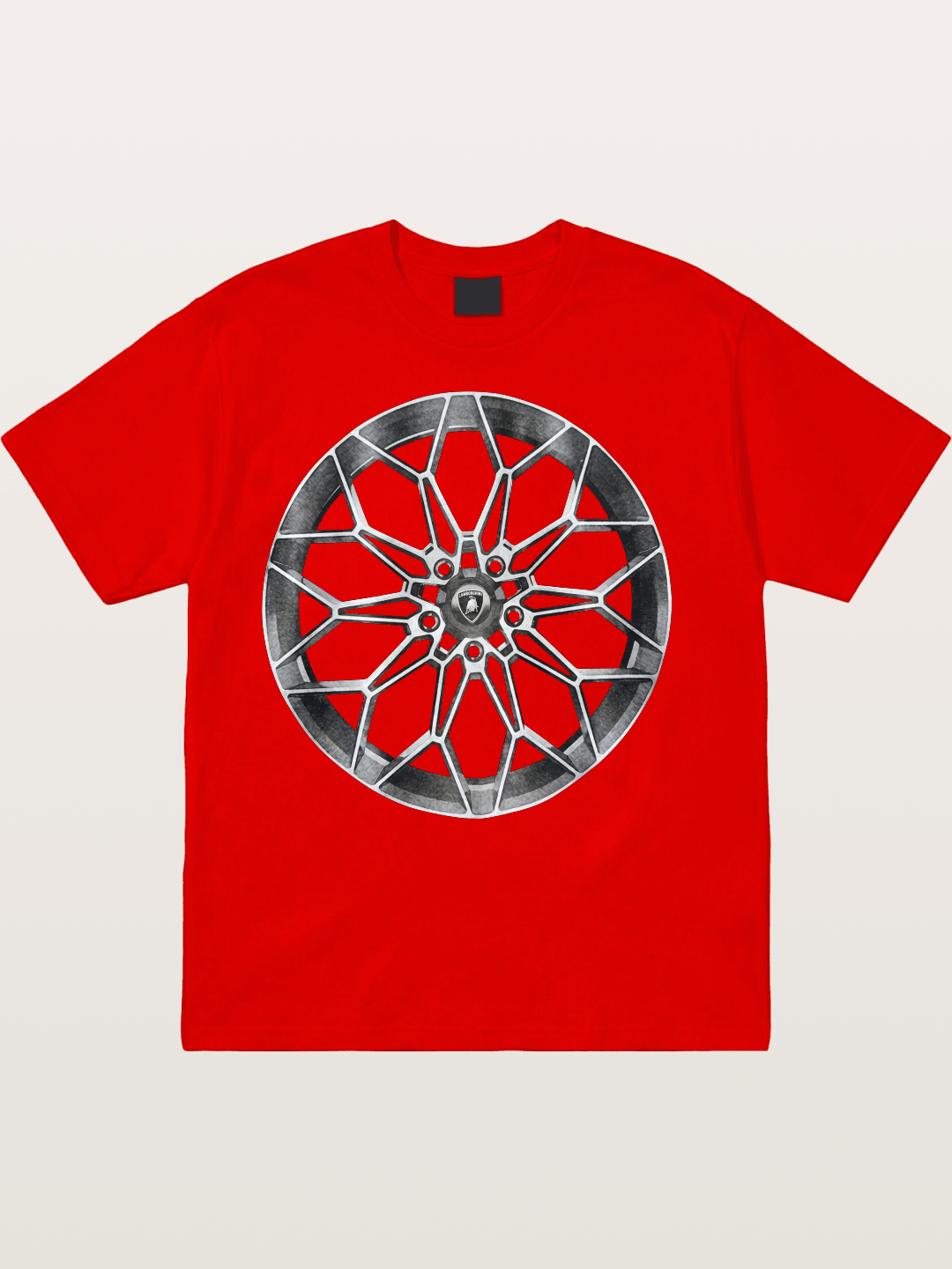 Lamborghini Multi-Spoke Alloy Wheel Cotton T-shirt