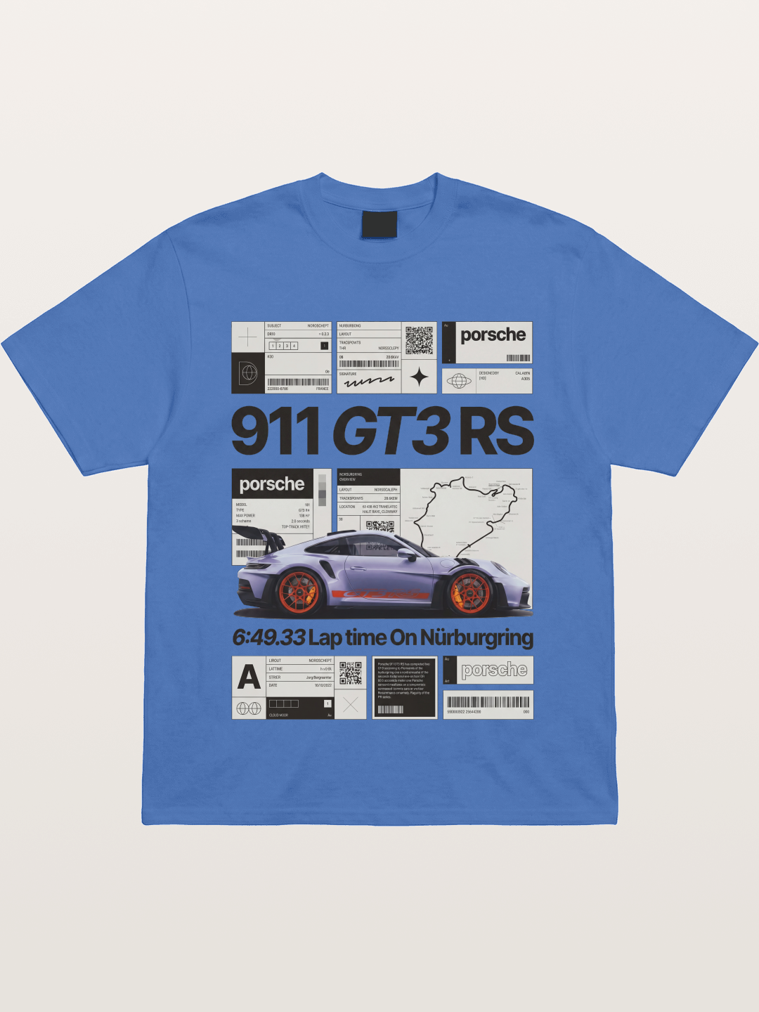 GT3 RS Poster Gildan T-shirt