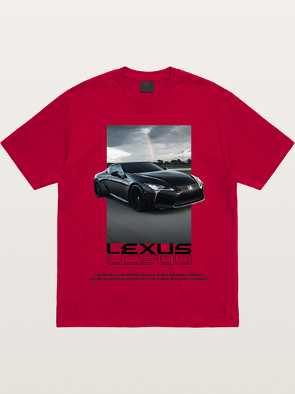 Lexus LC500 Sports Car Poster Gildan T-shirt