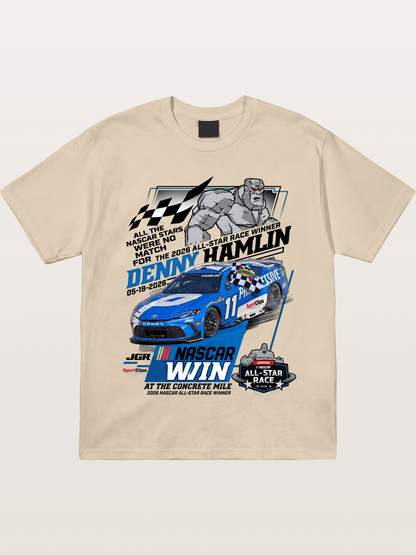 Denny Hamlin #11 2026 All-Star Win Gildan T-shirt