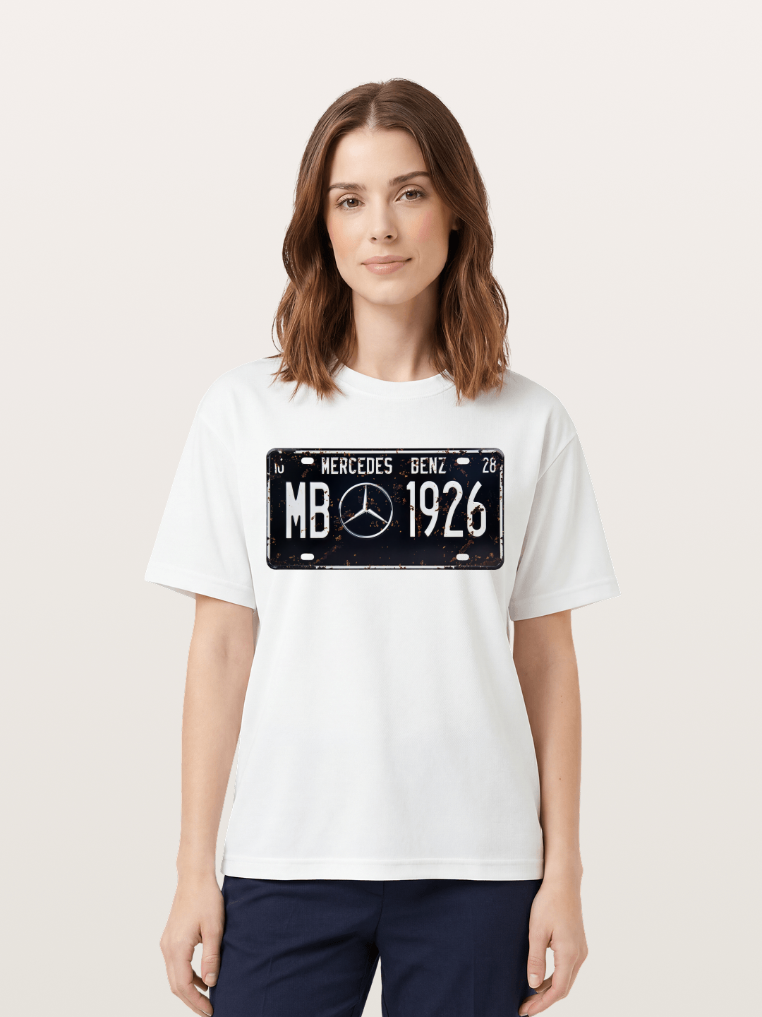 Commemorative license plate Cotton T-shirt