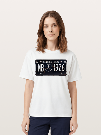 Commemorative license plate Cotton T-shirt