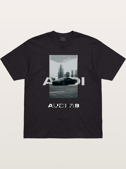 Audi R8 City Night Graphic Gildan T-shirt