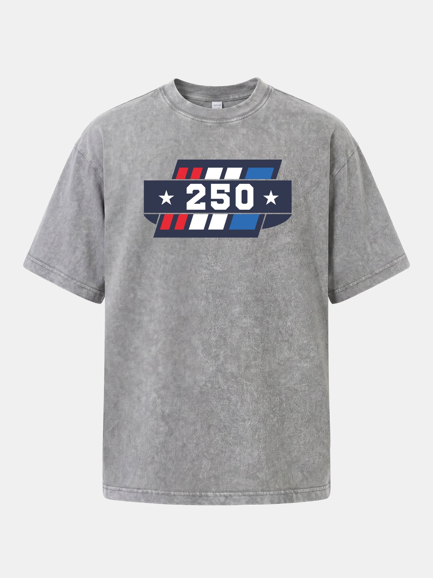 250th Anniversary Star Stripes Badge Washed T-shirt