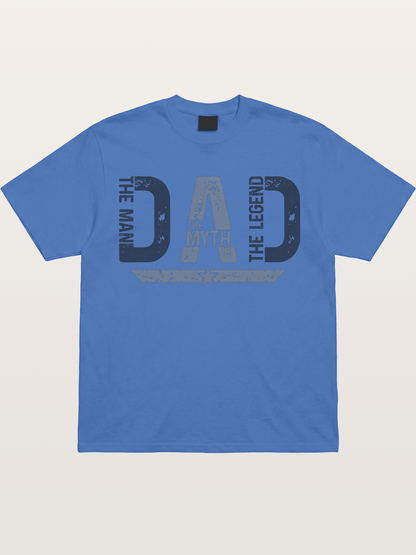 Dad The Man The Myth Legend Gildan T-shirt