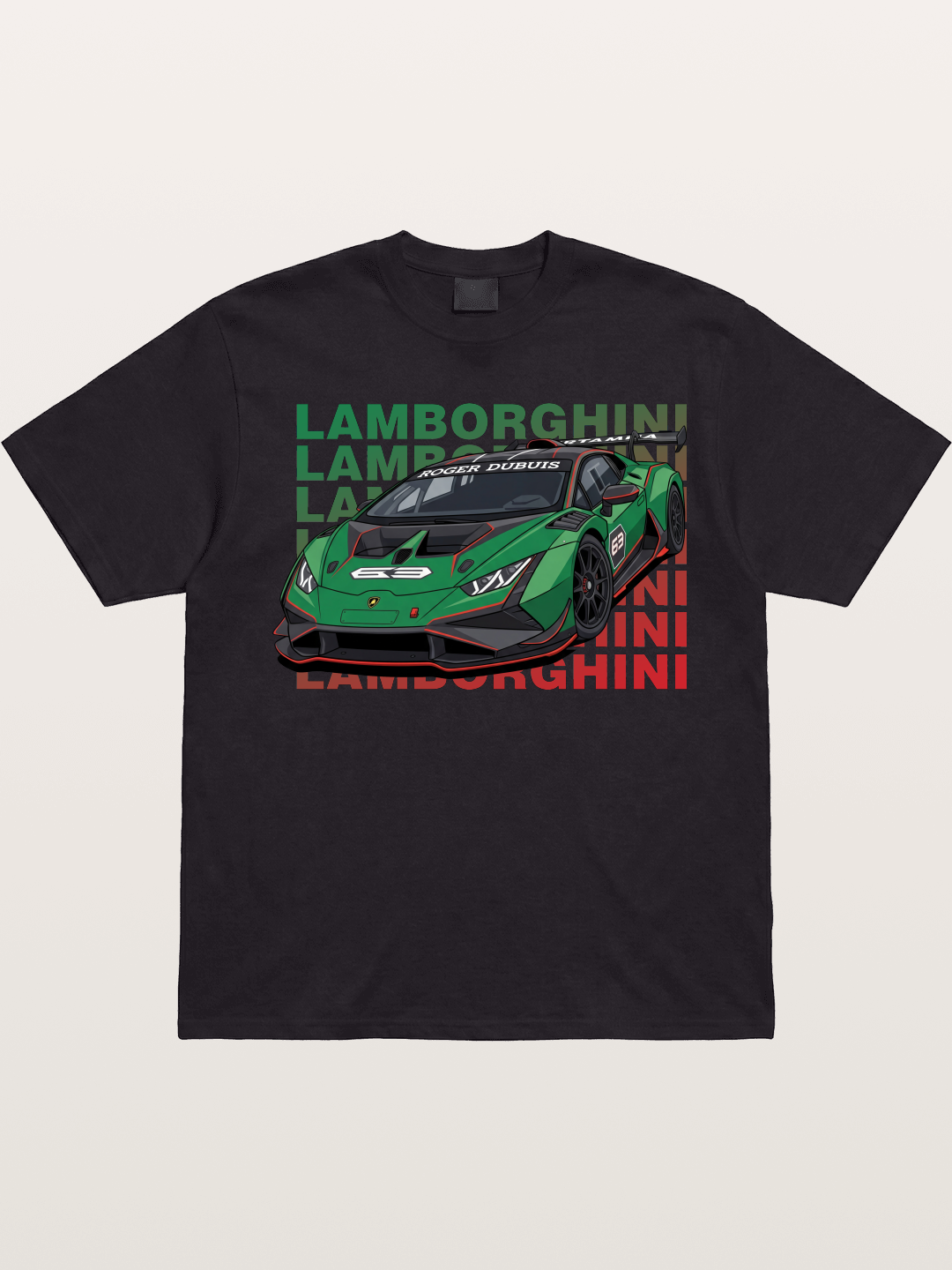 Lamborghini Huracan Green 63 Edition Gildan T-shirt