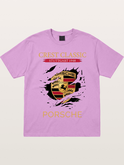 Porsche Stuttgart Tear Logo Gildan T-shirt