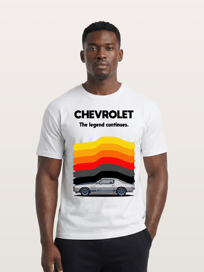 Legend Continues Retro Ride Cotton T-shirt