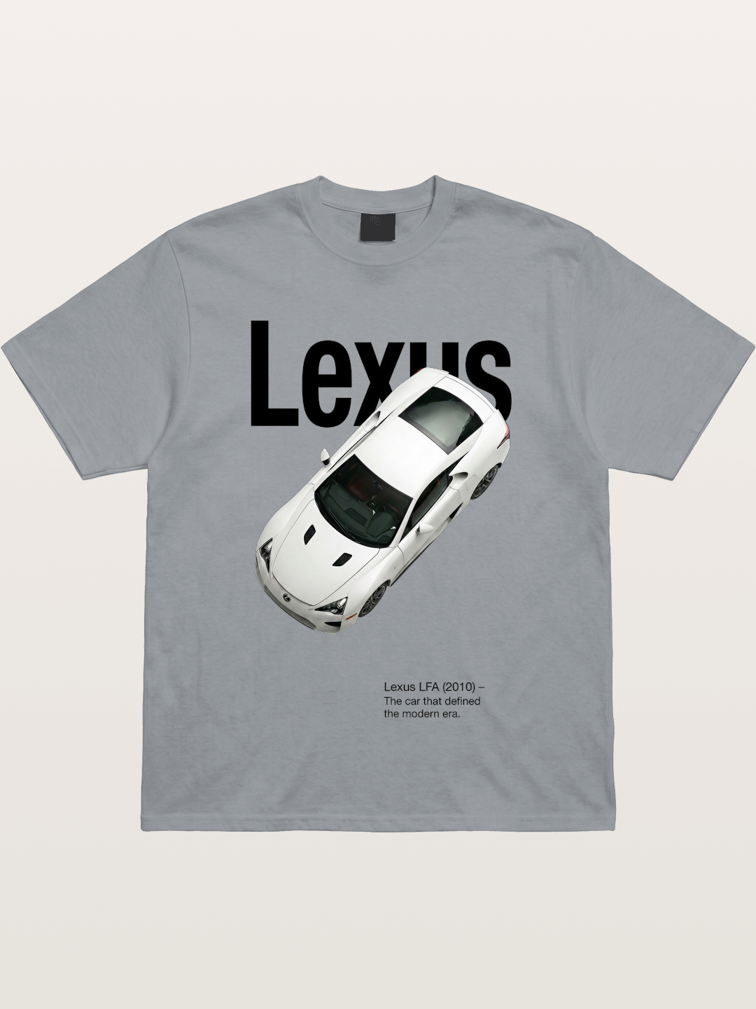 Lexus LFA Overhead View Art Gildan T-shirt