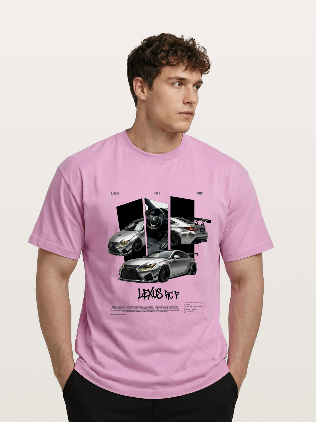 Lexus RC F Multi-Angle Print Gildan T-shirt