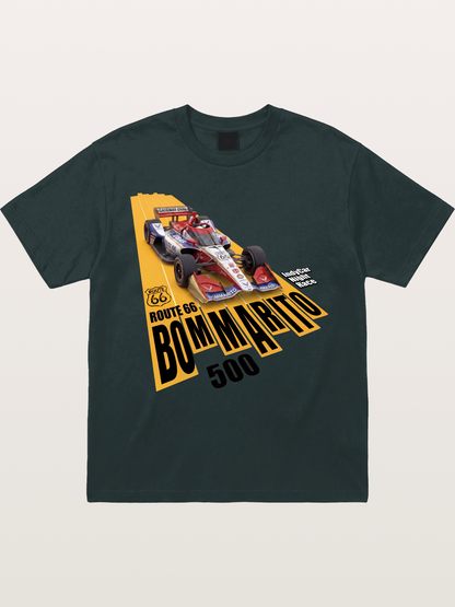 USAF Route66 Race Poster Gildan T-shirt