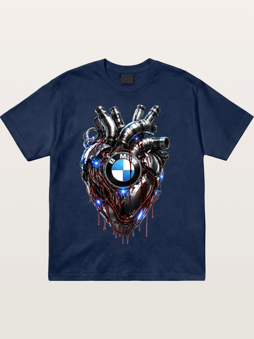 BMW Mechanical Heart Graphic Cotton T-shirt