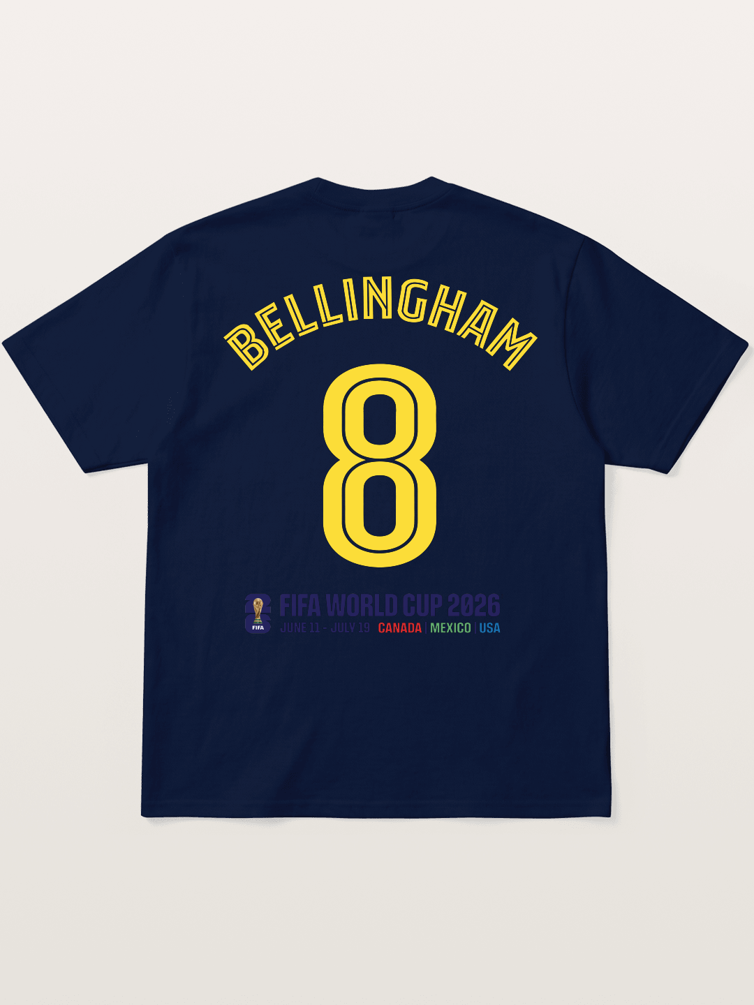 Bellingham 8 World Cup 2026 Gildan T-shirt