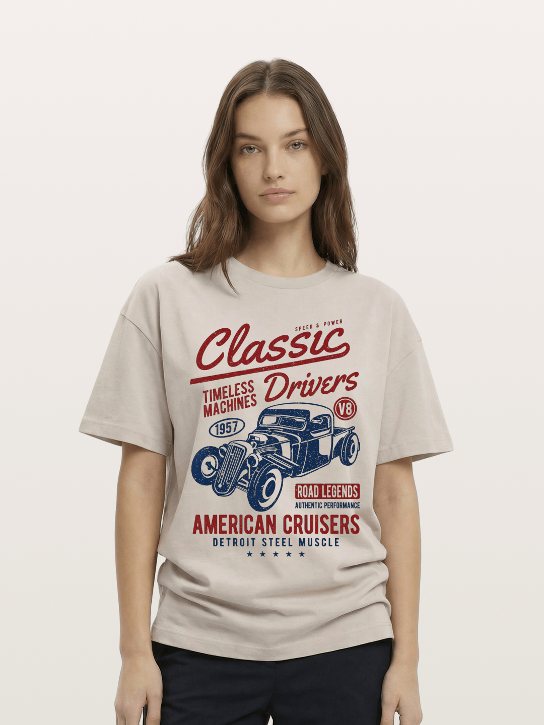 Classic Drivers Cotton T-shirt