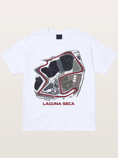 Laguna Seca Corkscrew Track Gildan T-shirt
