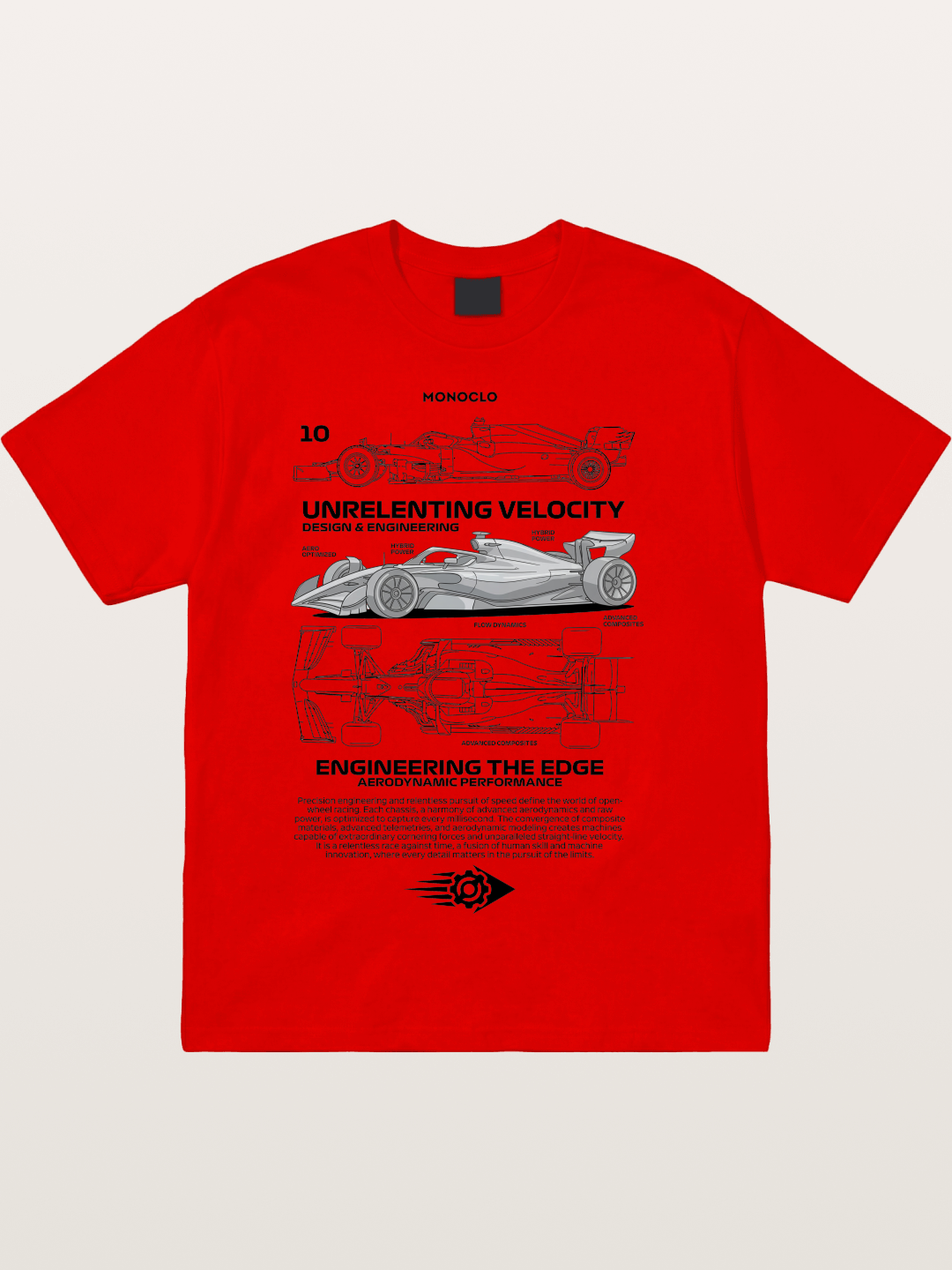 Unrelenting Velocity Cotton T-shirt