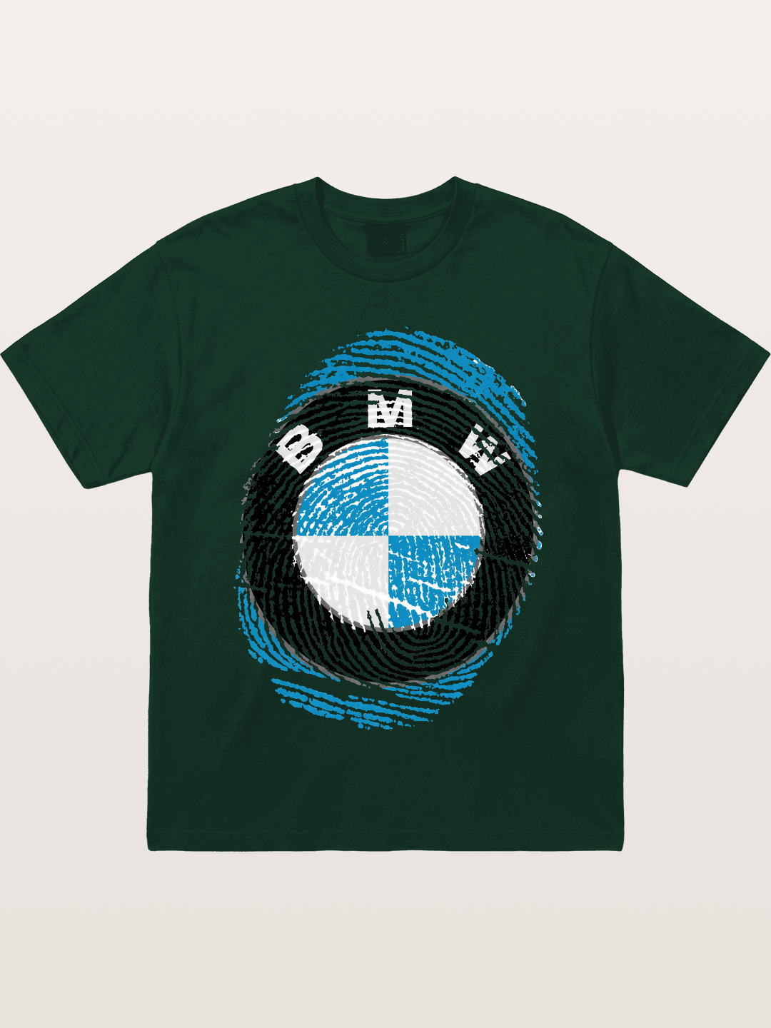 BMW Fingerprint Emblem Gildan T-shirt