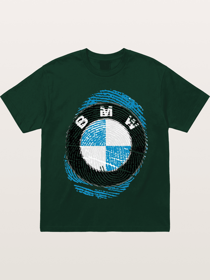 BMW Fingerprint Emblem Gildan T-shirt