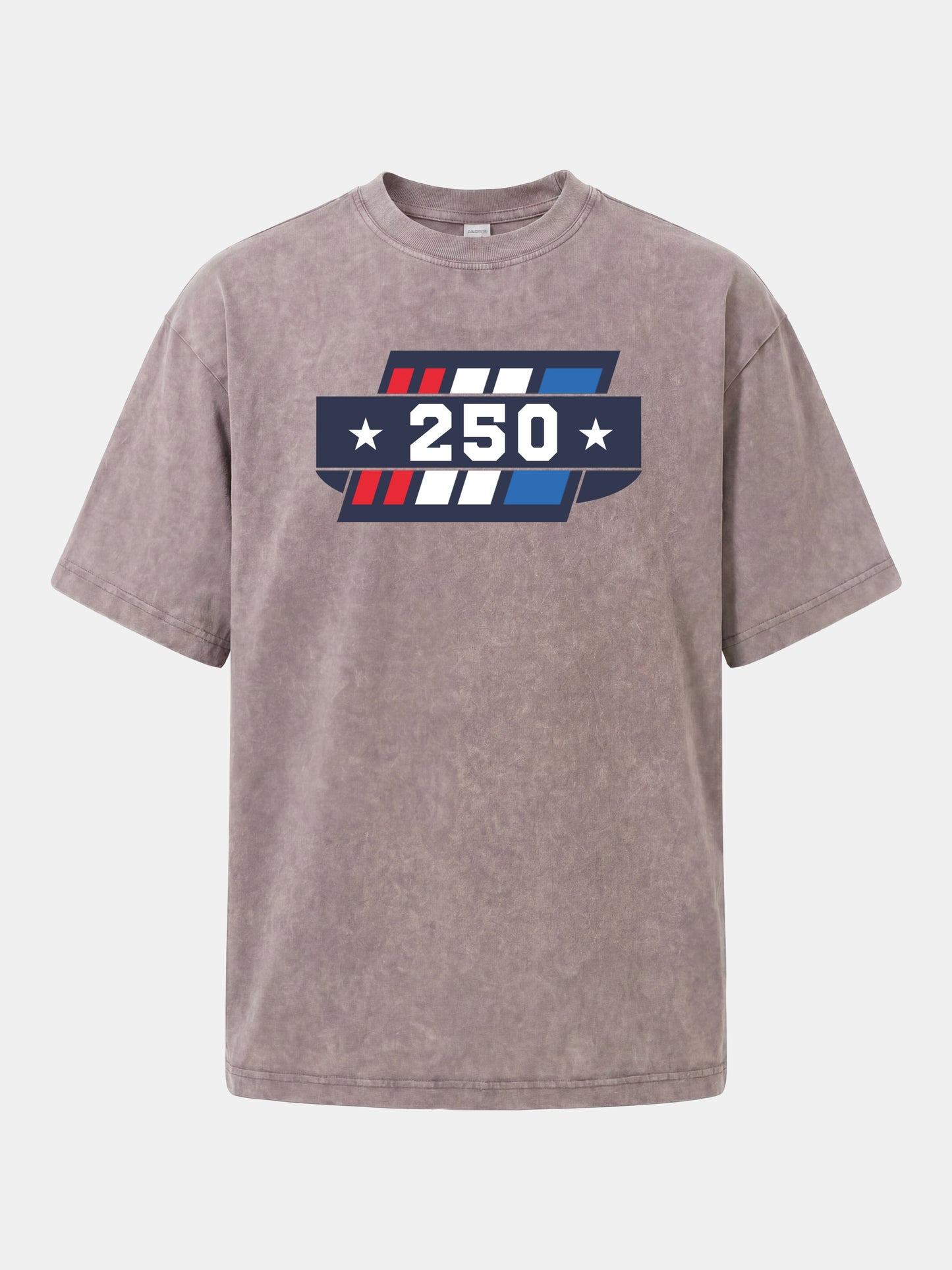 250th Anniversary Star Stripes Badge Washed T-shirt