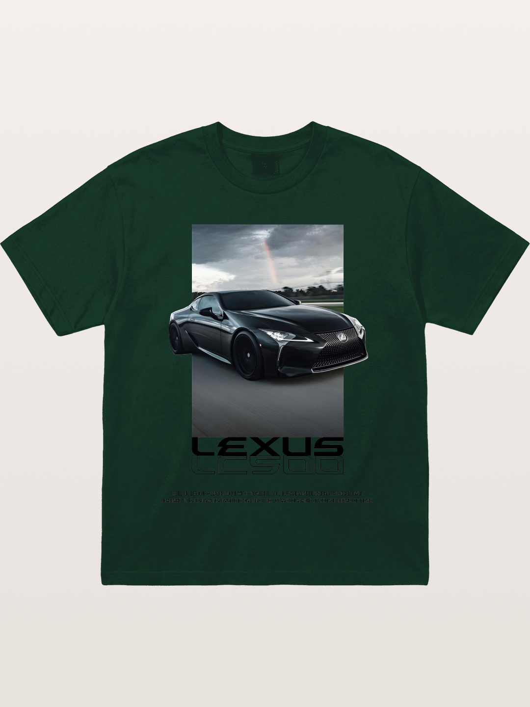 Lexus LC500 Sports Car Poster Gildan T-shirt