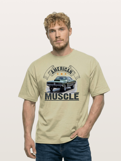 Green Muscle Hero Cotton T-shirt