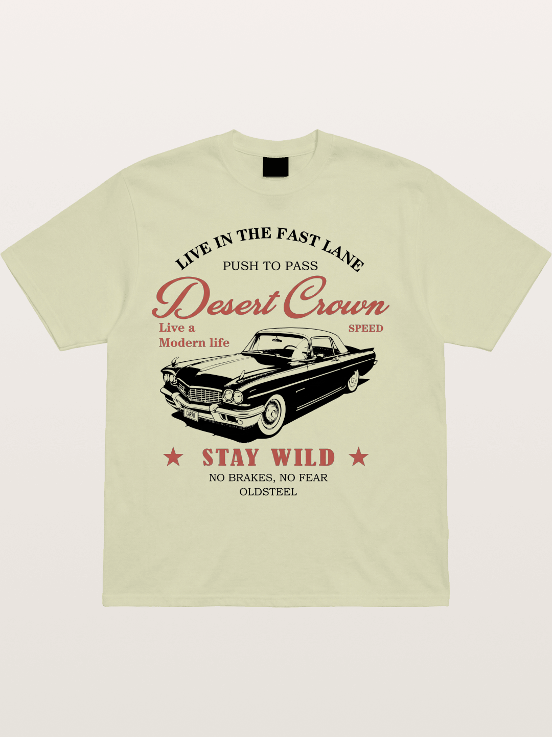Desert Crown Cotton T-shirt